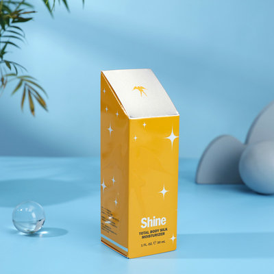 購入 OEMロゴ 美容製品 包装 箱 サプライヤー 漂白ローション 血清 箱 online manufacture