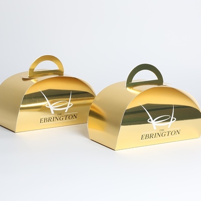 購入 防水 金 不規則 パン 食品 箱 カスタム 印刷 ケーキ用 紙箱 online manufacture
