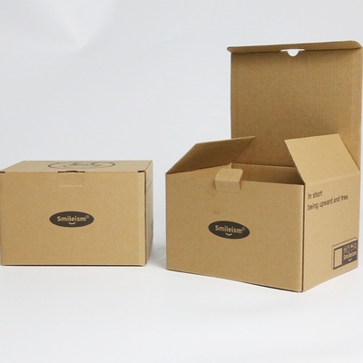 購入 ブラウン・クラフトの眉毛箱 パーソナライズされた顔面マスク 小物用の包装箱 online manufacture