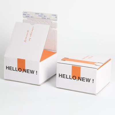 メーラーボックス プレスオンネイルのための簡単に開けるジッパーボックス